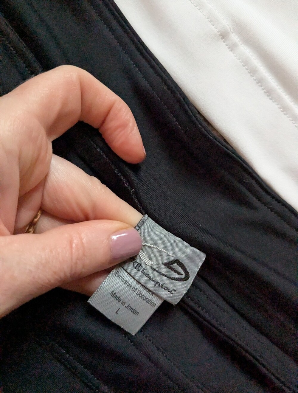 Champion Women’s Mini Skort Duo — Black and White - Picture 2 of 5